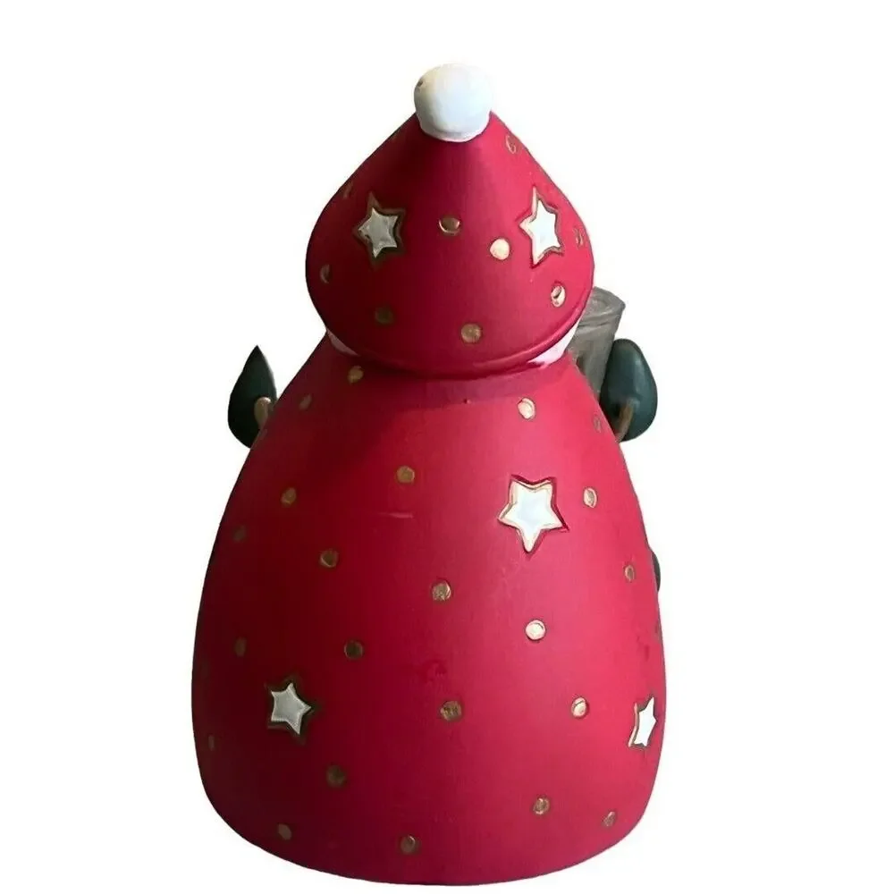 Party Lite Holiday Cheer Votive Holder Santa Claus Tea Light - Picture 11 of 14